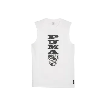 PUMA Hooper Tank Tops Men White