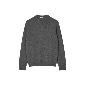 Sandro Cashmere Sweater Men's Gray