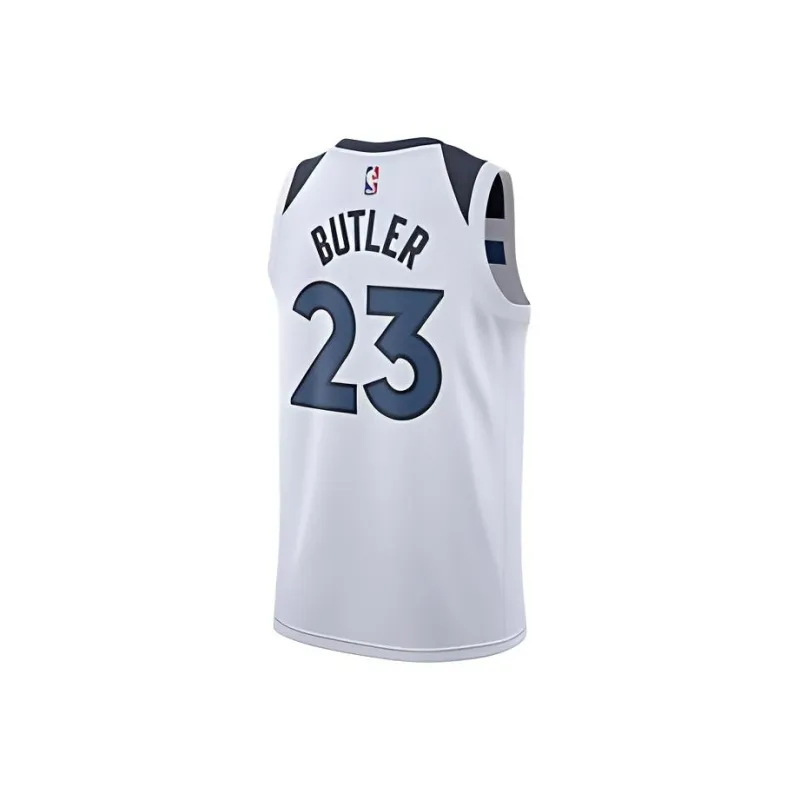 Nike X NBA Basketball Jersey Men's White Blue-1