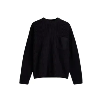 H&M Sweaters Men Marine Blue