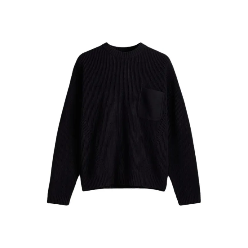 H&M Sweaters Men Marine Blue-0
