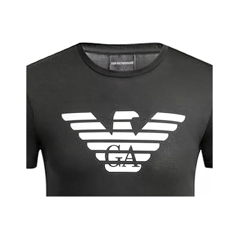 EMPORIO ARMANI T Shirts Men Black-4