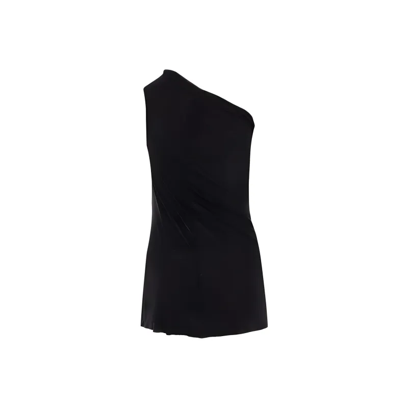 RICK OWENS Athena Asymmetric Neck Top-1