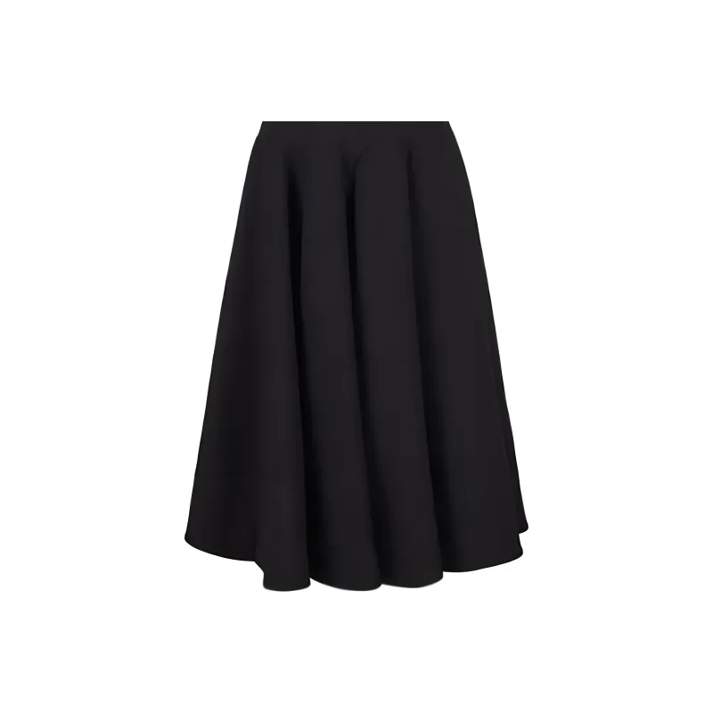 Valentino Crewneck Pleated Dress-2