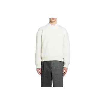 THOM BROWNE Rwb Striped Crewneck Sweater