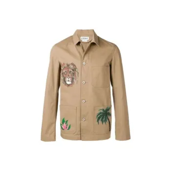 LOEWE Jackets Men Brown