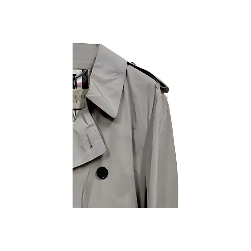 Burberry Trench Coat Men's Gray-2