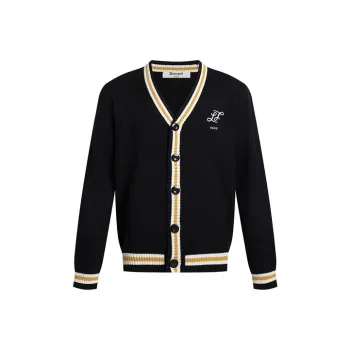 LIUREGALI Sweaters Men Black
