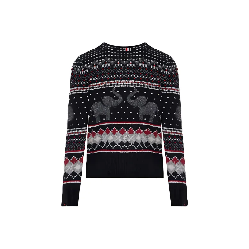 THOM BROWNE· Sweater Men's Black-1