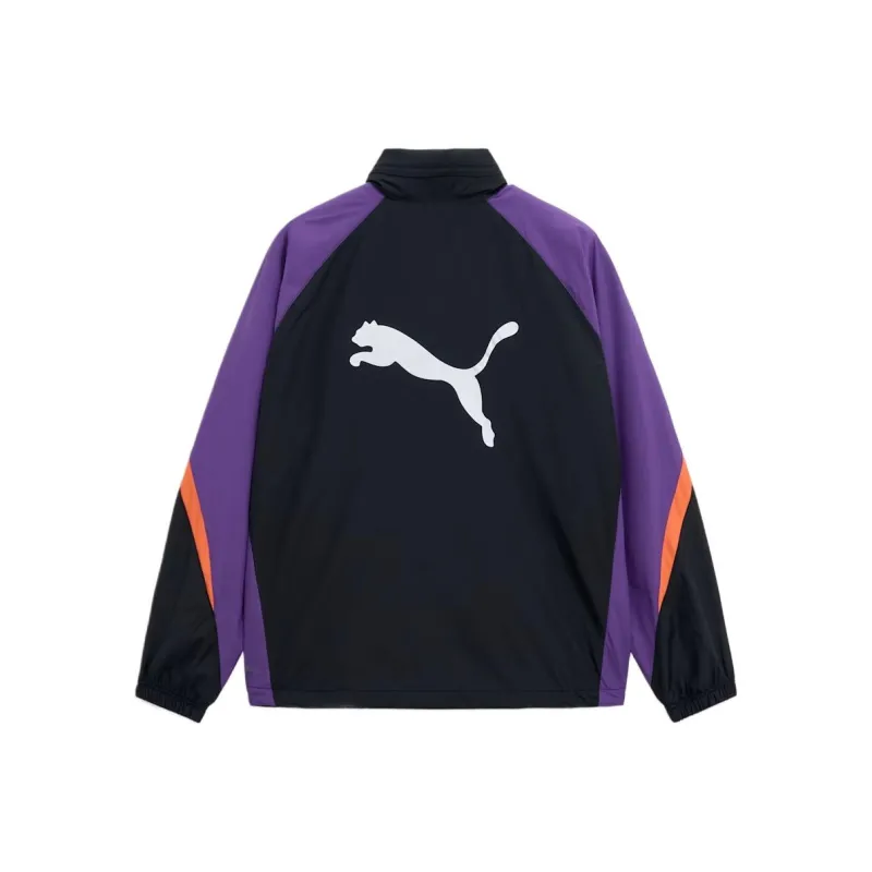 PUMA PE Woven Warm Up JKT Jacket Men's Black-1