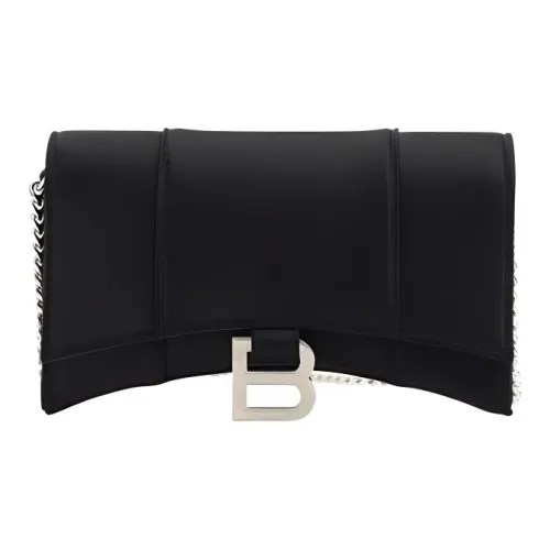 Balenciaga Calfskin Wallet Women's Black