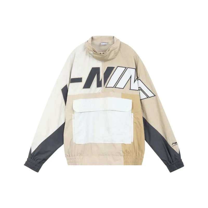 LINING Sports Fashion Collection Jackets Men Khaki-0