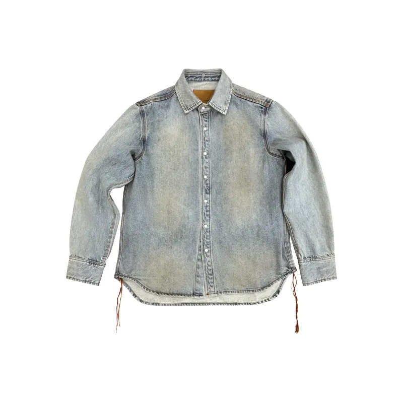 Haonanhuang Shirts Unisex Blue-0