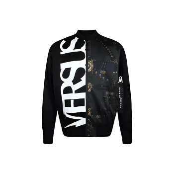 VERSUS Jackets Men Black