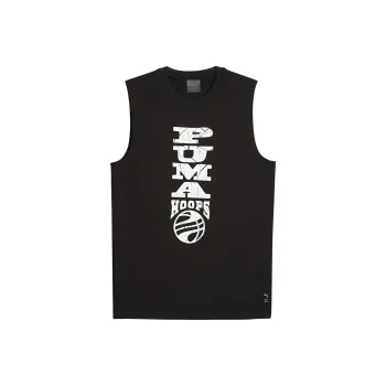 PUMA Tank Tops Men Black