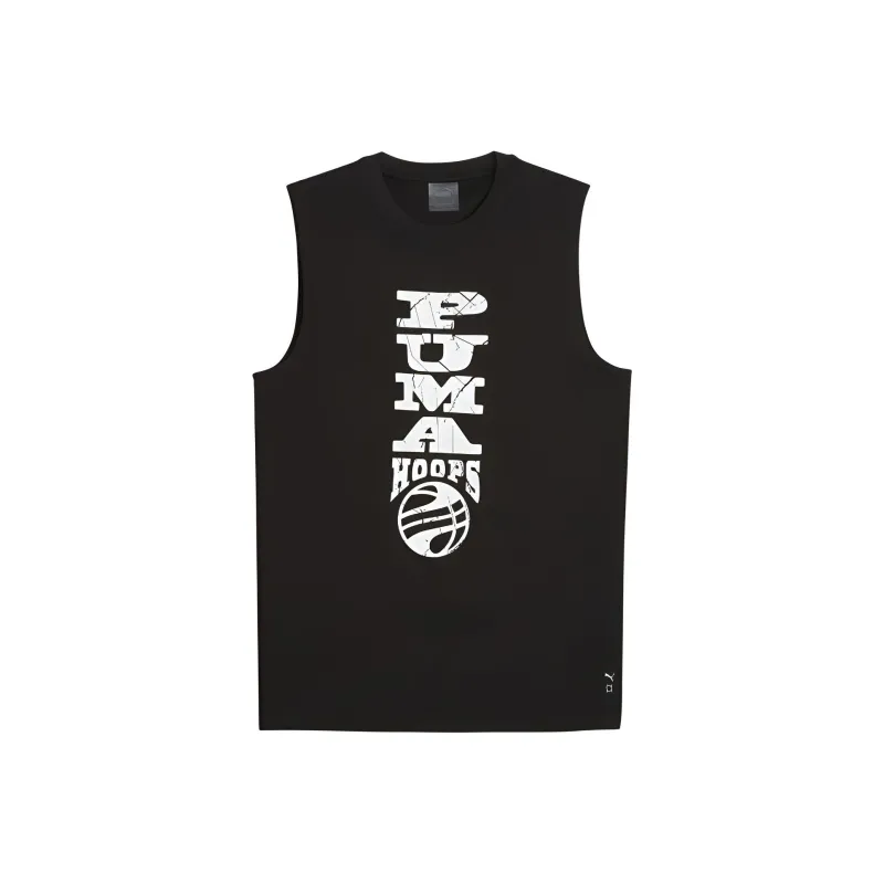 PUMA Tank Tops Men Black-0