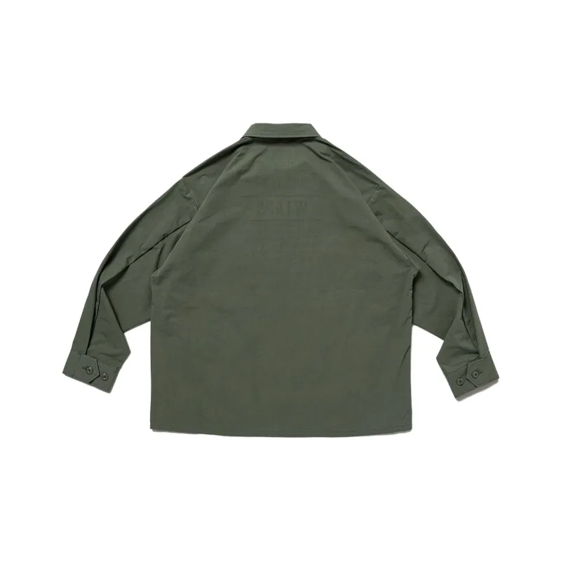 WTAPS Denim Jacket Unisex Green-1