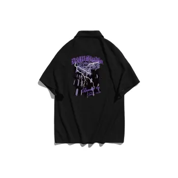 D&W Polo Shirts Unisex Black