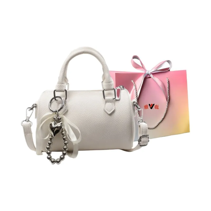 Yalu PU Cylinder Bag, One Shoulder Handbag Women's Multicolor-7