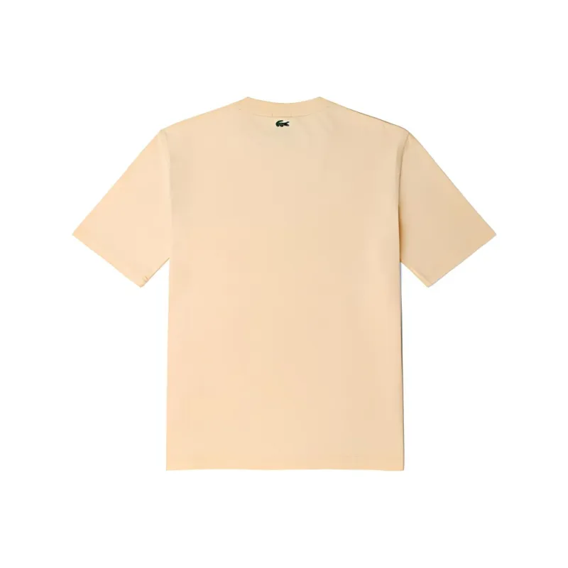 LACOSTE Signature print T shirt-1