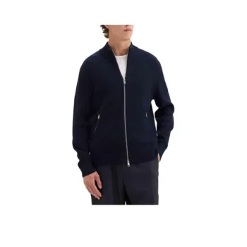 THEORY Sweaters Men Navy Blue