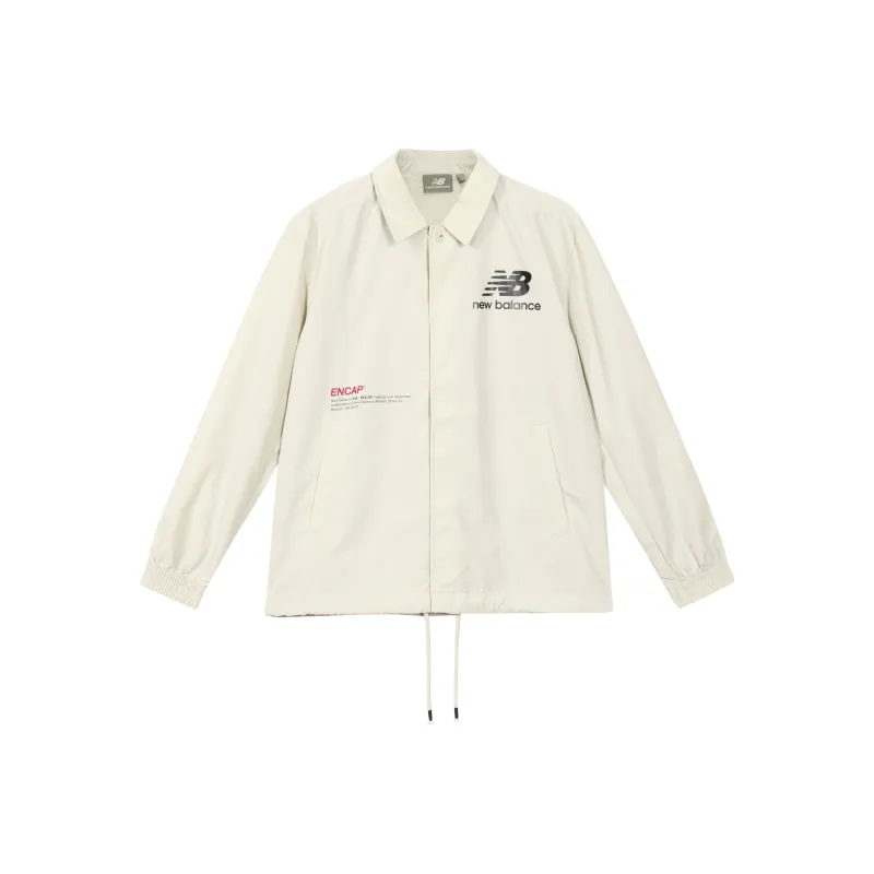New Balance Jackets Unisex Ecru-0