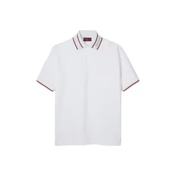 GUCCI Logo collar Polo Shirt