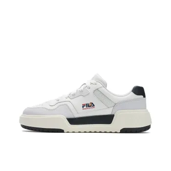 Maison Kitsune x FILA CAMPUS Low Top Skateboard Shoes Men's Snow White