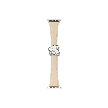 MSSM Watch Band Apple Compatibility 17cm Genuine Leather Material