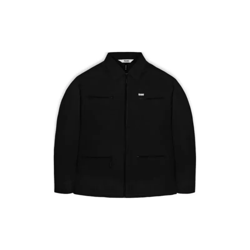 Rains Shirts Unisex Black-0