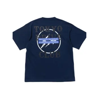 Fragment Design x Red Bull X HONDA/ X TokyoDrive SS25 T Shirt Unisex Marine Blue