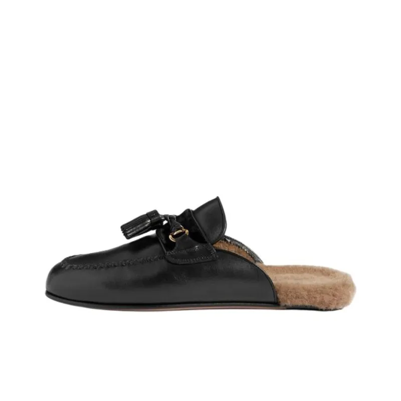 TF Closed Toe Slippers Men's Black-0