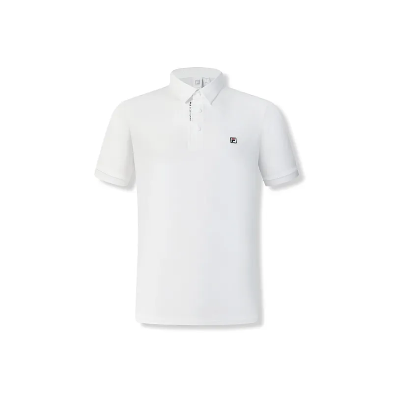 FILA Polo Shirts Men Jade White-0