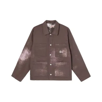 Stussy Jackets Unisex Brown
