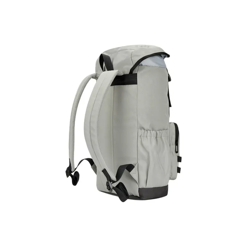 QIAODAN Multi Pocket Backpack Regular Unisex Mist Gray-1