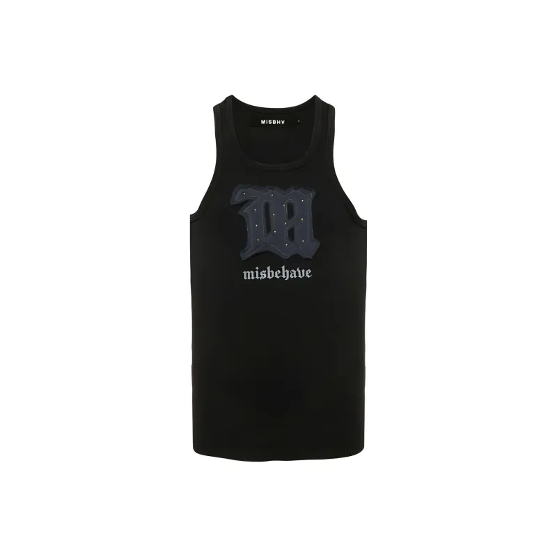 Misbhv Signature Logo-patch Tank Top-0