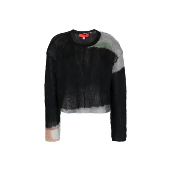 ECKHAUS LATTA Crew-neck Knitted Sweatshirt