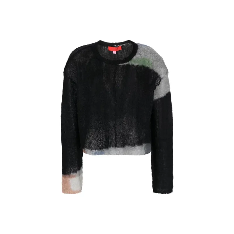 ECKHAUS LATTA Crew-neck Knitted Sweatshirt-0