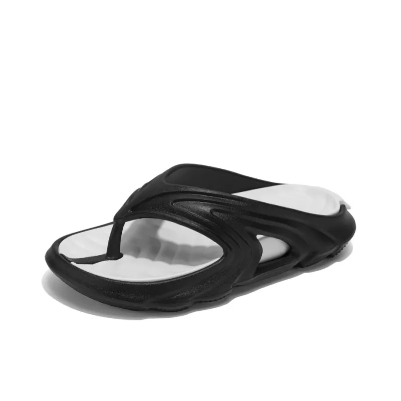 HACKBUTEER EVA Quiet Odor Resistant Abrasion Resistant Slip Resistant Flip Flops Unisex-1