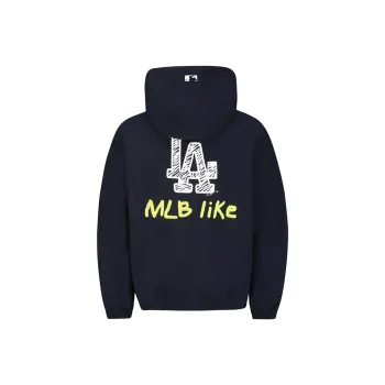 MLB Like Series Jackets Unisex Navy Blue