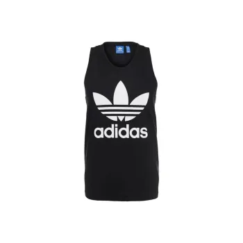Adidas Originals Trefoil Tank Tops Men's Black