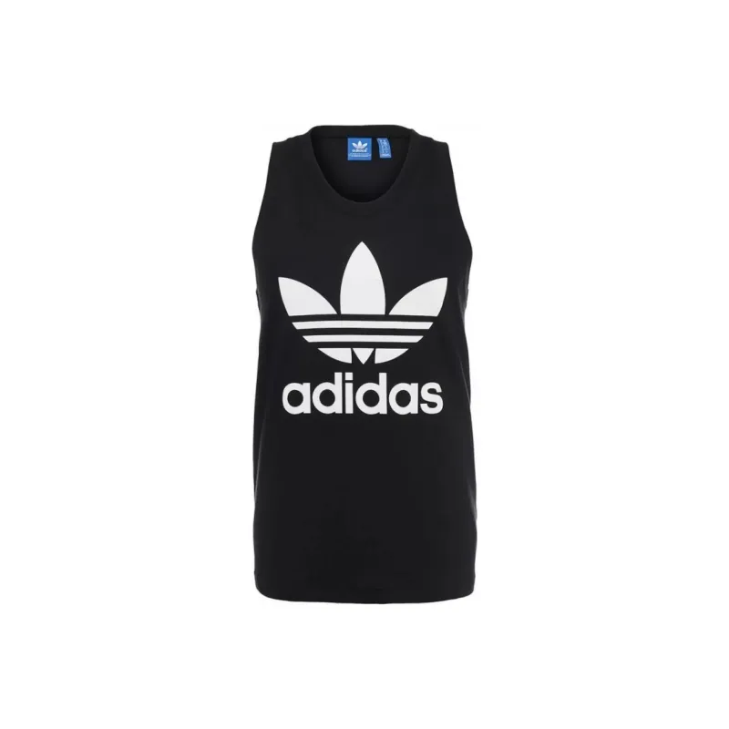 Adidas Originals Trefoil Tank Tops Men's Black-0