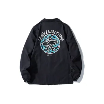 PJ's Vigor Coach Jacket Unisex Black