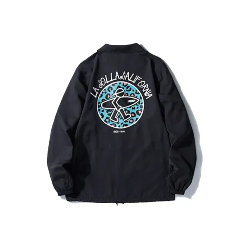 PJ's Vigor Coach Jacket Unisex Black