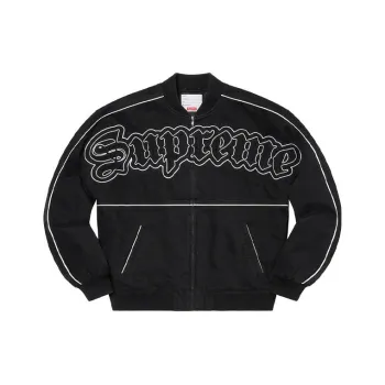 Supreme Twill Old English Varsity Jacket