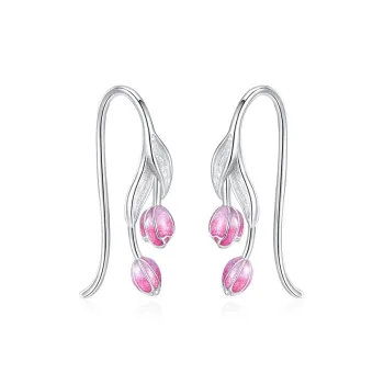 CENTURY&KINDLE S925 Silver Earrings Women's