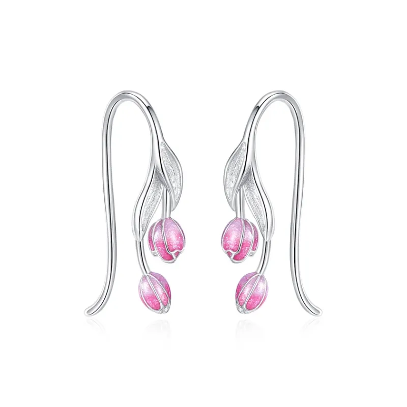 CENTURY&KINDLE S925 Silver Earrings Women's-0