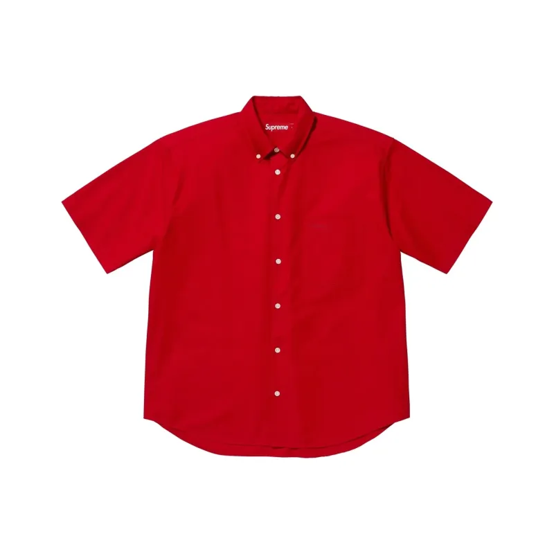 Supreme Loose Fit Oxford S/S Shirt-5