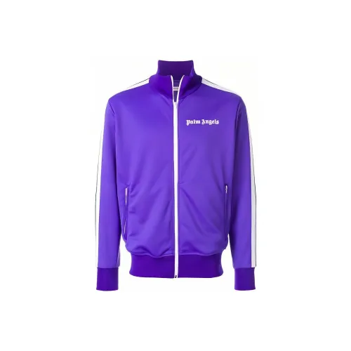 PALM ANGELS Jackets Unisex Purple