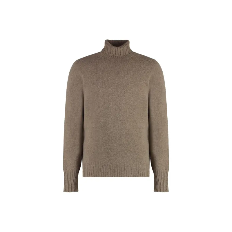 Drumohr Roll neck Cashmere Sweater-0